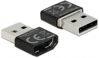 Delock 65680 Hdmi f - usb 2.0 m adapter fekte kép