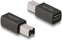 Delock 65839 Usb-b 2.0 -> usb-c m/f adapter fekete kép