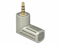 Delock 65893 Delock 65893 3.5mm Jack Kondenzátoros mikrofon okostelefonhoz - Ezüst kép