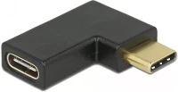 Delock 65915 USB 10 GBPS usb 3.1 gen 2) usb type-c csatlakozó > csatlakozó ívelt, bal / jobb kép