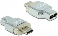 Delock 66433 Csatlakozó átlakító thunderbolt 3/ usb c ezüst