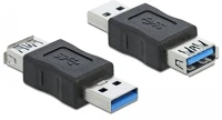 Delock A-TÍPUSÚ Usb-a 3.0 -> usb-a 3.0 m/f adatblokkoló  fekete kép
