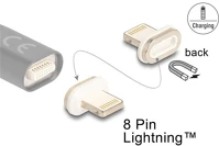 Delock 66574 8 tűs lightning  apa mágneses csatlakozó kép