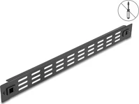 Delock 66985 19  hálózati kabinet panel szellőző nyílásokkal eszköz nélkül kép