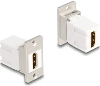 Delock 67166 Panel tartó keystone modul hdmi anya - anya 8k 60 hz kúpos kép