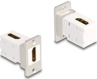 Delock 67167 panel tartó keystone modul hdmi anya - anya 90 -ban hajlított 8k 60 hz kép