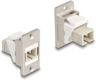 Delock 67168 Panel tartó keystone modul optikai szál sc simplex anya-anya kúpos kép