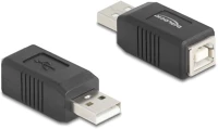 Delock 67202 Usb 2.0 adapter a-típusú usb apa   b-típusú usb anya kép