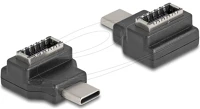 Delock 67235 adapter usb 10 gbps usb type-c  csatlakozó   e-típusú a kulcs csatlakozó kép