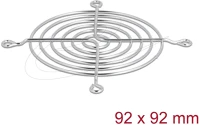Delock 67307 Szellőző rács 92 x 92 mm ezüst kép