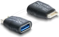 Delock 67340 Adapter usb 5 gbps e típusú b kulcsos   usb 5 gbps a típusú aljzat kép