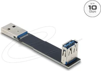Delock 67423 usb 10 gbps adapter usb a-típusú aljzat   dugó csatlakozó, 90 -ban kép
