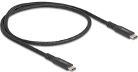 Delock 80023 20gbps usb-c 3.2 gen2 -> usb-c 3.2 gen2 m/m adatkábel 0.5m fekete