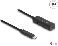 Delock 80027 Aktív usb 10 gbps bővítő kábel usb type-c  3 m hosszú kép