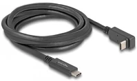 Delock 80035 Usb kábel 2 m usb c fekete kép