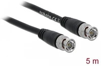 Delock 80084 Bnc rg-59 -> bnc rg-59 m/m adatkábel 5m fekete kép