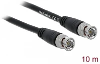 Delock 80085 Bnc rg-59 -> bnc rg-59 m/m adatkábel 10m fekete 75 ohm kép