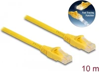 Delock 80105 rj45 cat6a u/utp -> rj45 cat6a u/utp m/m adatkábel 10m sárga gyors kép