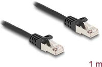 Delock 80187 Rj50 s/ftp -> rj50 s/ftp m/m adatkábel 1m fekete kép