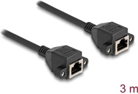 Delock 80201 Rj50 s/ftp -> rj50 s/ftp f/f adatkábel 3m fekete kép