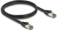 Delock CAT.6A U/FTP Hálózati kábel fekete 1 m cat6a u/ftp (stp) kép