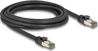 Delock 80242 Hálózati kábel fekete 3 m cat6a u/ftp (stp) kép