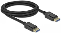 Delock 10K 60 HZ 54 GBPS 2 M Displayport kábel 10k 60 hz 54 gbps 2 m kép