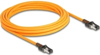 Delock 80413 Rj45 cat6a s/ftp -> rj45 cat6a s/ftp m/m adatkábel 5m narancssárga kép
