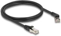 Delock 80489 rj45 hálózati kábel cat.6a s/ftp 45 -ben jobbra hajlított apa   egyenes kép