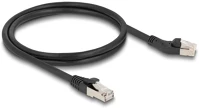 Delock 80608 rj45 hálózati kábel cat.6a s/ftp 45 -ben jobbra hajlított apa   egyenes kép