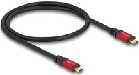 Delock 80651 20gbps usb-c 3.2 gen2 -> usb-c 3.2 gen2 m/m adatkábel 0.5m fekete-piros