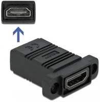 Delock 81307 System 45 hdmi töltő egyenes kép