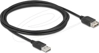 Delock 81513 Usb 2.0 hosszabbítókábel easy usb type-a apa - easy usb type-a anya 2 m kép