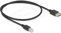 Delock 81529 Usb 2.0 kábel usb type-b apa - easy usb type-a anya 0,5 m kép