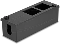 Delock 81554 easy 45 modul tartó asztali vagy falra szerelhető - 4 portos (22,5 x 45 mm) kép