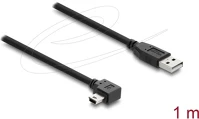 Delock 81651 usb 2.0 kábel a-típusú csatlakozódugó - mini-b típusú csatlakozódugó kép