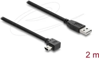 Delock 81652 usb 2.0 kábel a-típusú csatlakozódugó - mini-b típusú csatlakozódugó kép