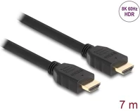 Delock 82005 Hdmi 2.1 -> hdmi 2.1 m/m video kábel 7m fekete kép