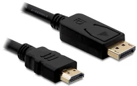 Delock GT; Displayport -> hdmi m/m video jelkábel 5m fekete kép