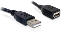 Delock 82457 Usb 2.0 a-a 15cm apa-anya hosszabbítókábel kép