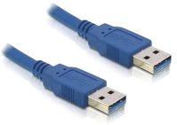 Delock 82534 Cable usb 3.0-a male/male 1m kép