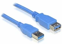 Delock 82539 Cable usb 3.0-a extension male-female 2m kép