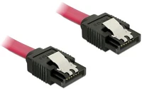 Delock 82678 Sata 3 f/f adatkábel 0.7m piros kép
