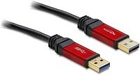 Delock 82746 Usb 3.0-a apa / apa kábel, 3 m prémium kábel kép