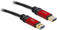 Delock 82747 Usb 3.0-a apa / apa kábel, 5 m prémium kábel kép