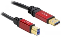 Delock APA / APA, 2 M Delock USB 3.0-A > B apa / apa, 2 m prémium kábel kép