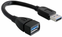 Delock 82776 Usb kábel 0,15 m fekete kép