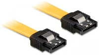Delock GT; Sata 3 f/f adatkábel 0.7m sárga kép