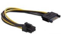 Delock 82924 Sata power -> power 6pin pci-e m/f adapter kép