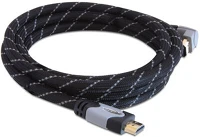 Delock A-A / MALE-MALE 5 M Delock Cable High Speed HDMI with Ethernet angled A-A / male-male 5 m kép